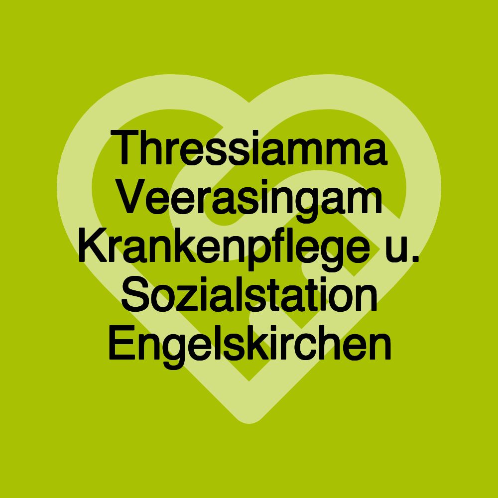 Thressiamma Veerasingam Krankenpflege u. Sozialstation Engelskirchen