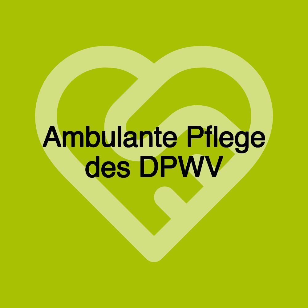 Ambulante Pflege des DPWV