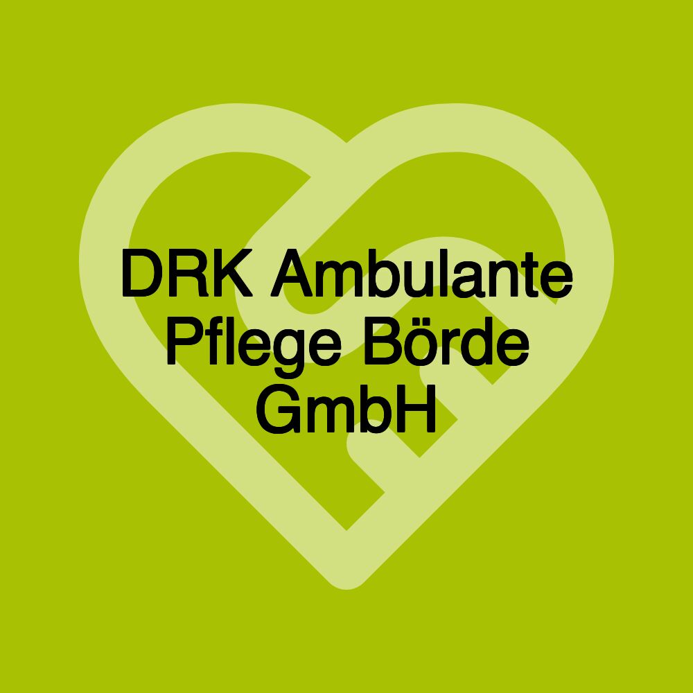 DRK Ambulante Pflege Börde GmbH