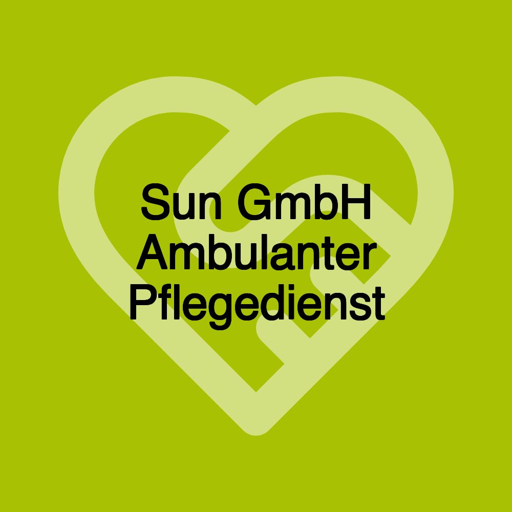 Sun GmbH Ambulanter Pflegedienst