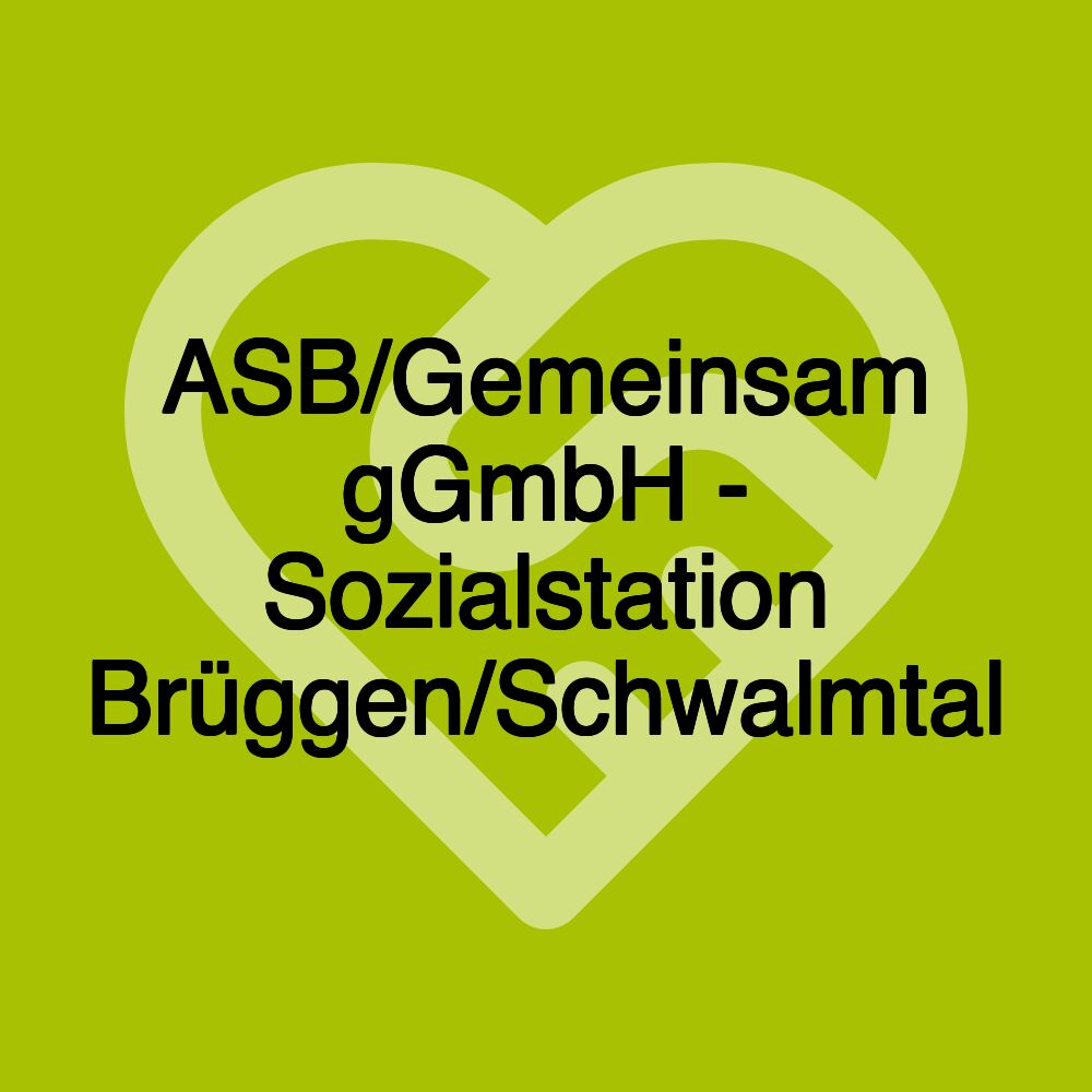 ASB/Gemeinsam gGmbH - Sozialstation Brüggen/Schwalmtal