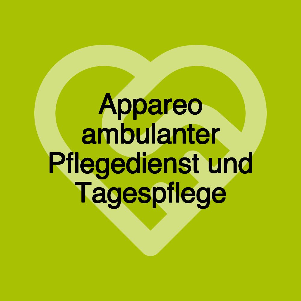 Appareo ambulanter Pflegedienst und Tagespflege