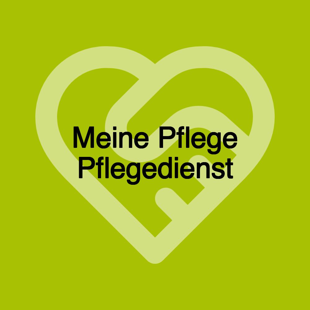 Meine Pflege Pflegedienst