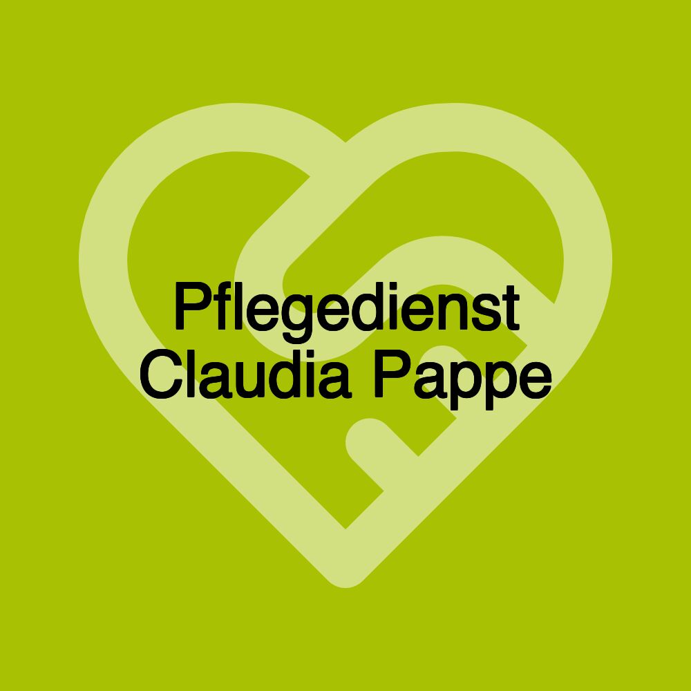 Pflegedienst Claudia Pappe