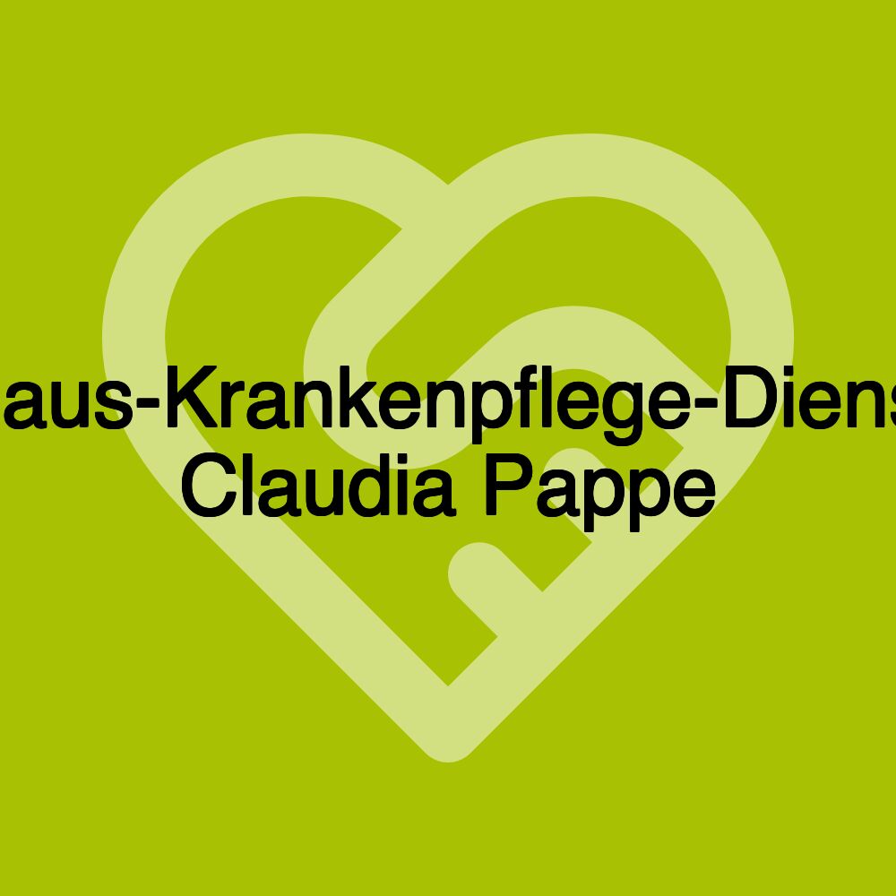 Haus-Krankenpflege-Dienst Claudia Pappe