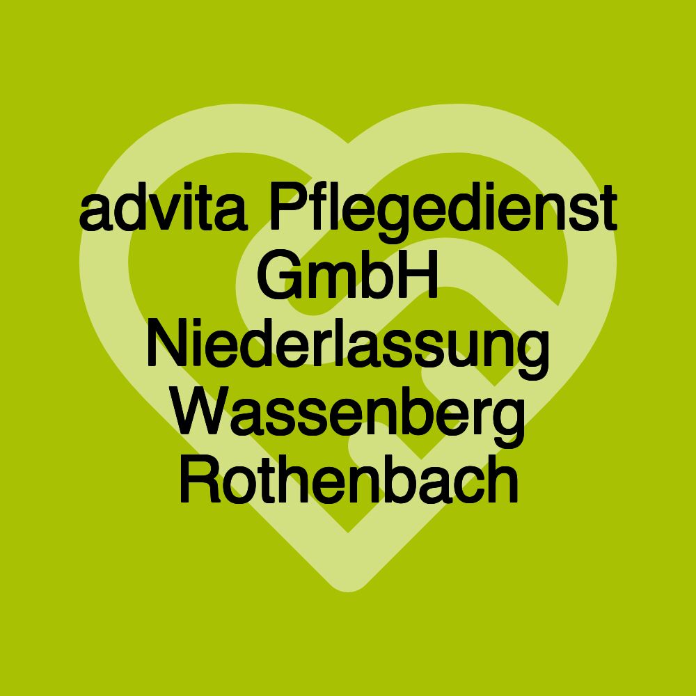 advita Pflegedienst GmbH Niederlassung Wassenberg Rothenbach