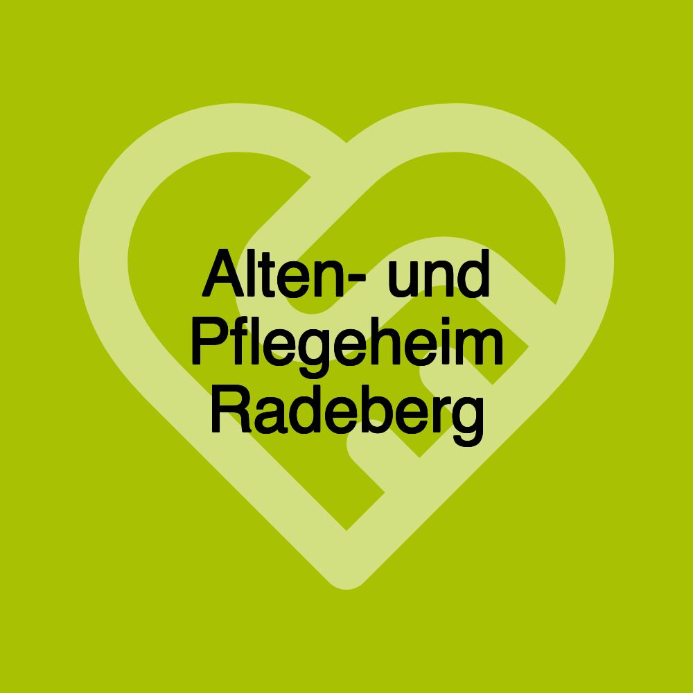 Alten- und Pflegeheim Radeberg