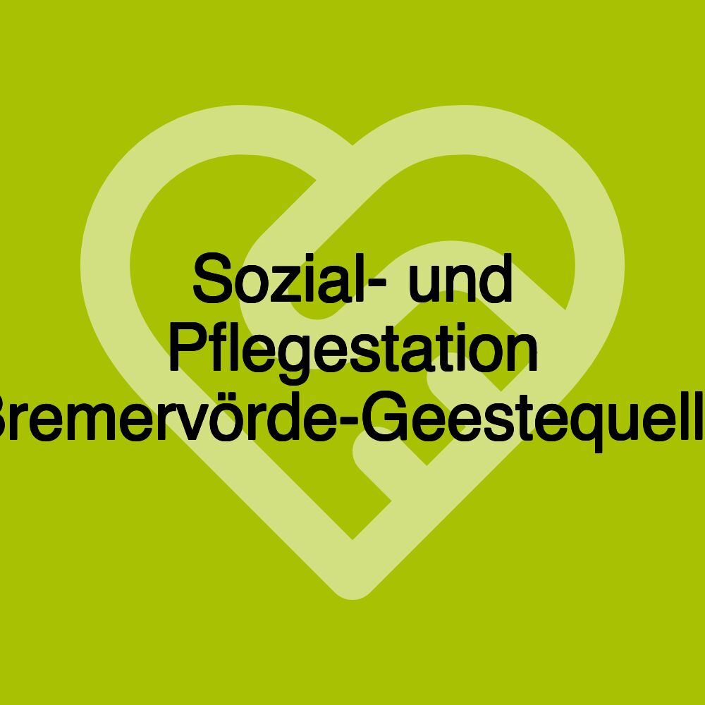 Sozial- und Pflegestation Bremervörde-Geestequelle