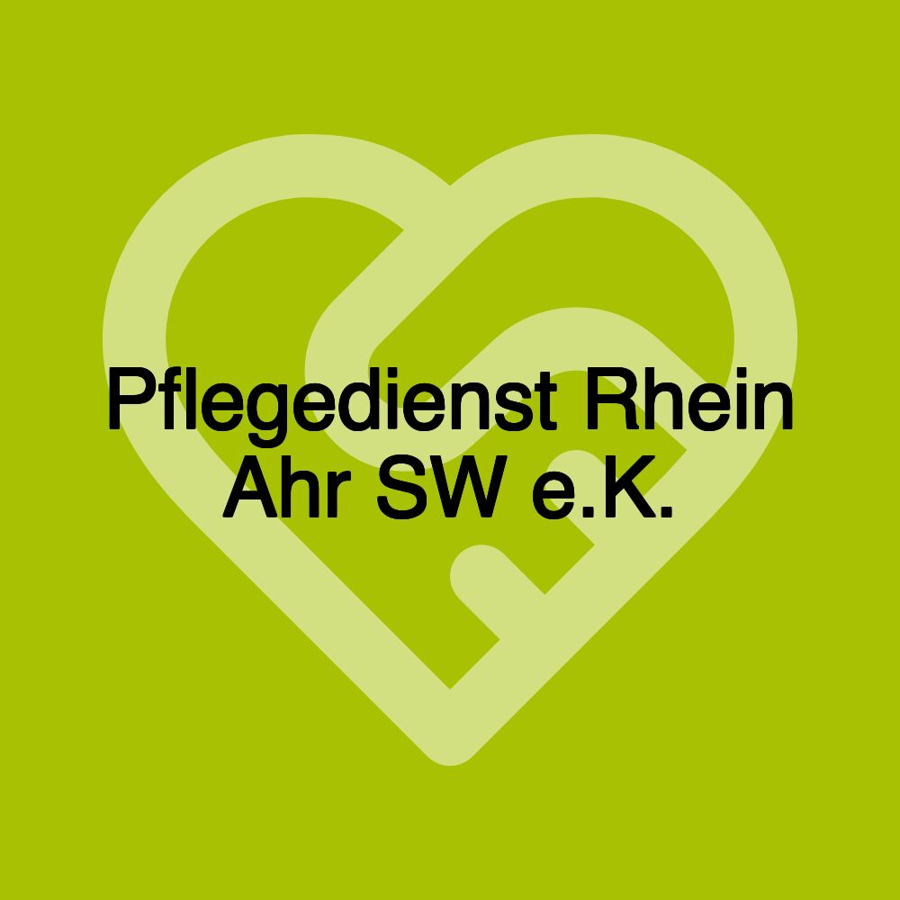 Pflegedienst Rhein Ahr SW e.K.