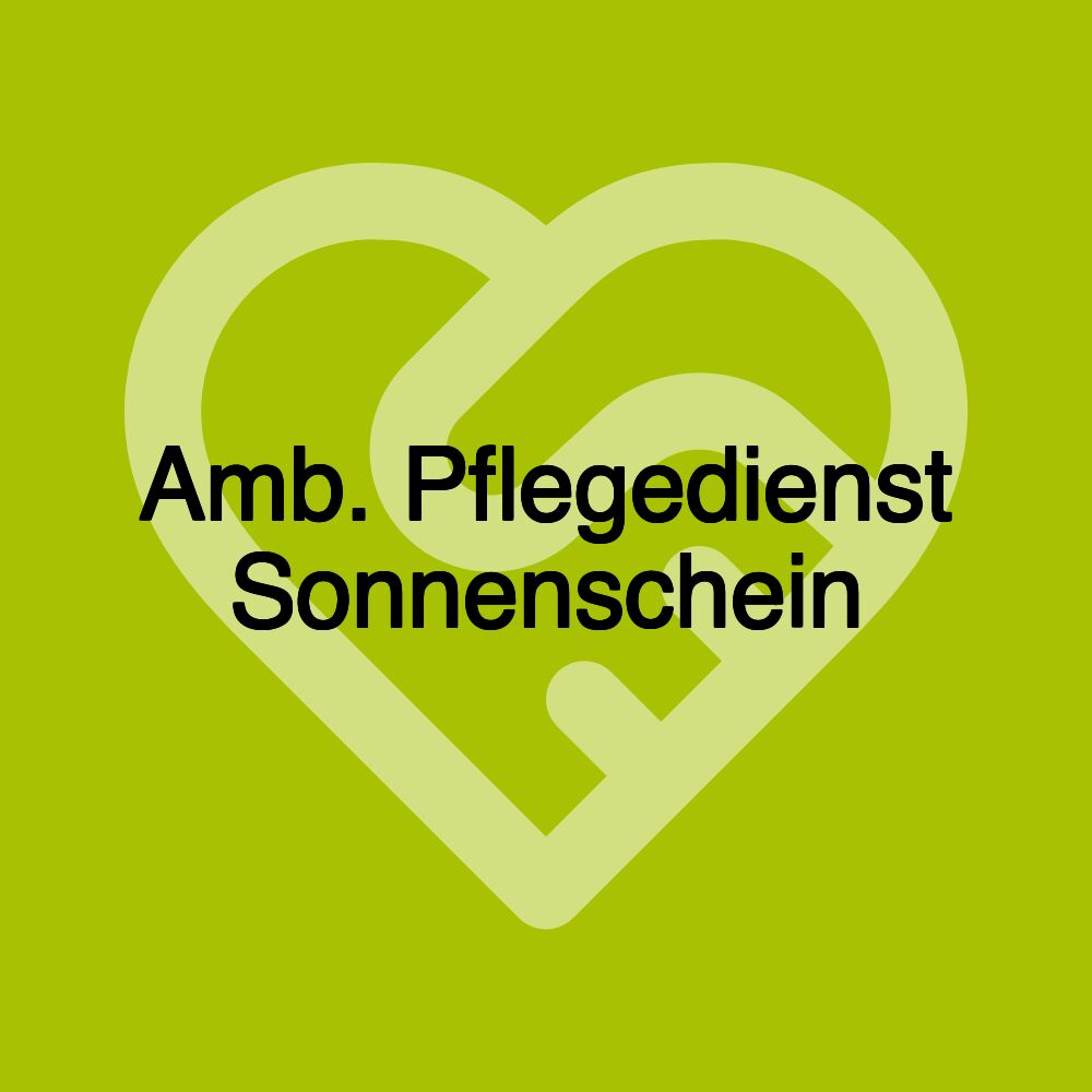 Amb. Pflegedienst Sonnenschein