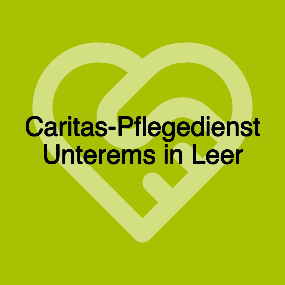 Caritas-Pflegedienst Unterems in Leer