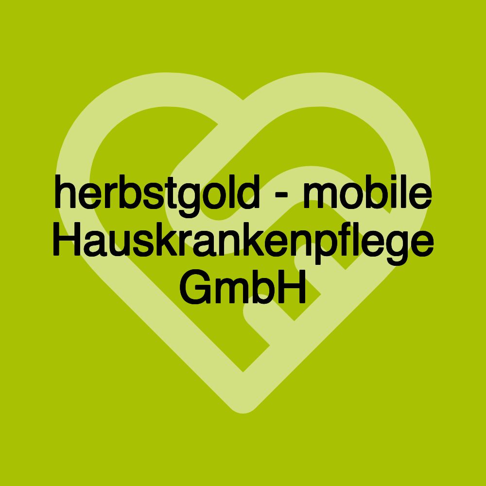 herbstgold - mobile Hauskrankenpflege GmbH