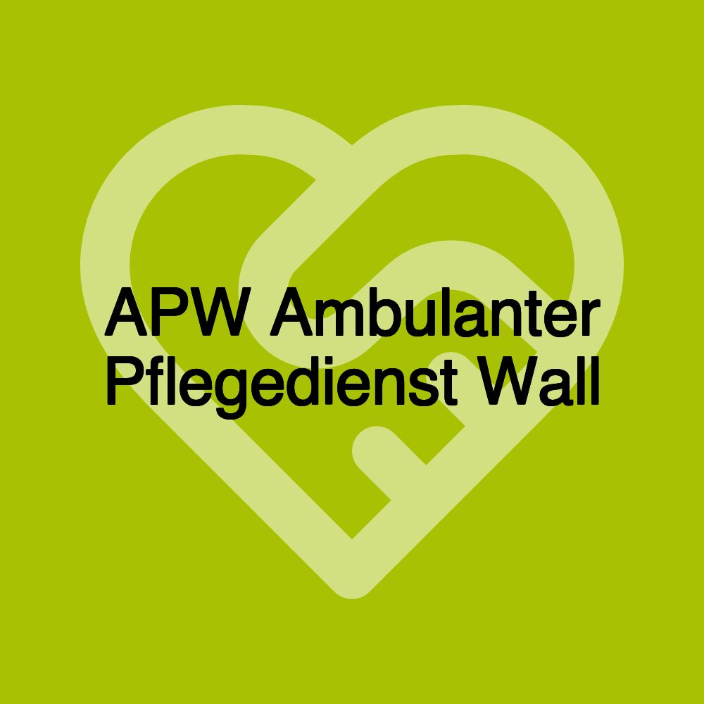 APW Ambulanter Pflegedienst Wall