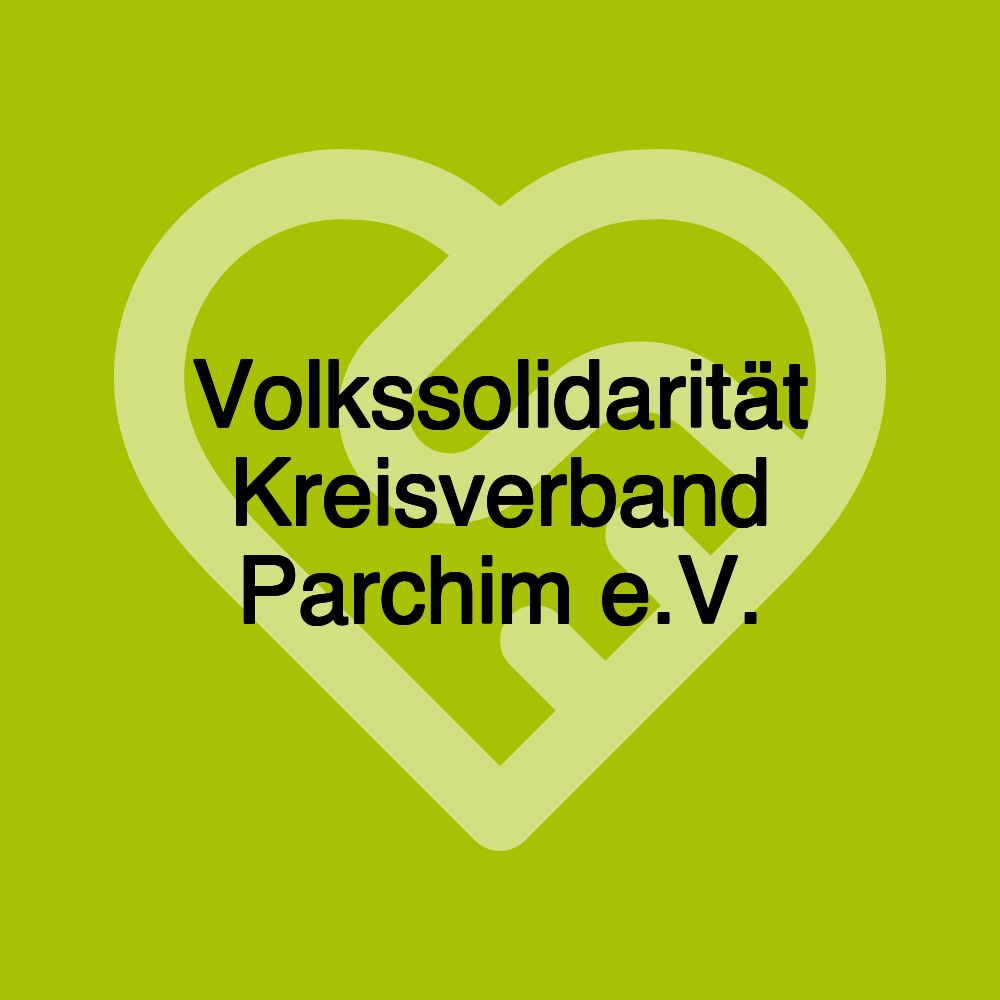 Volkssolidarität Kreisverband Parchim e.V.