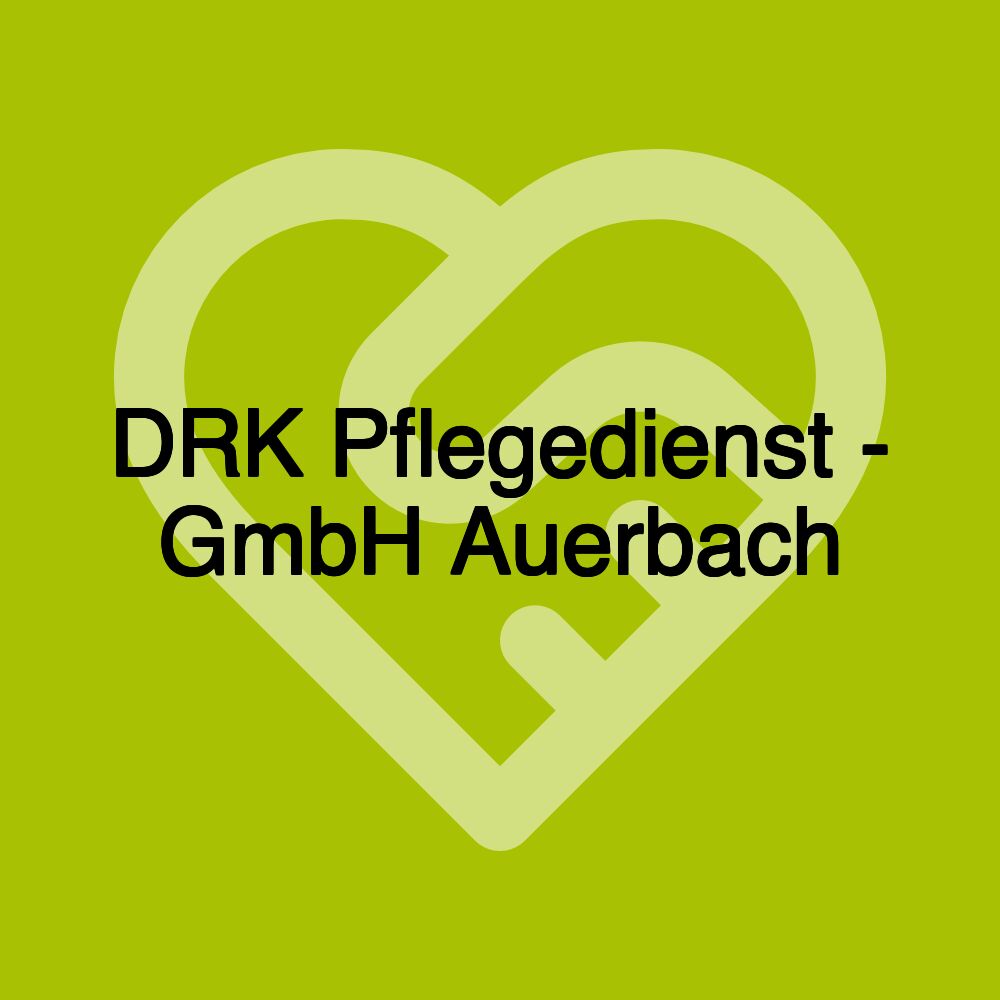 DRK Pflegedienst - GmbH Auerbach