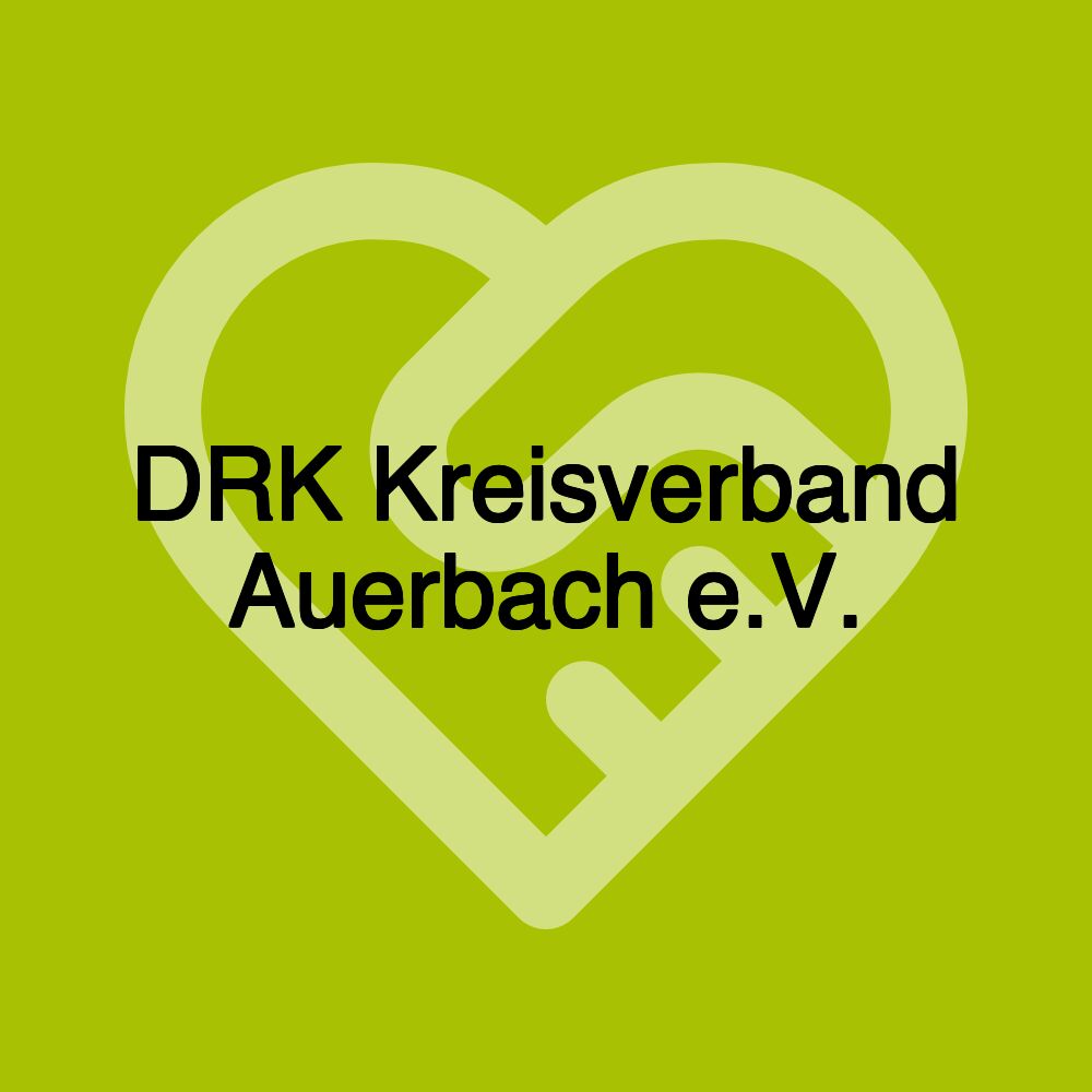 DRK Kreisverband Auerbach e.V.