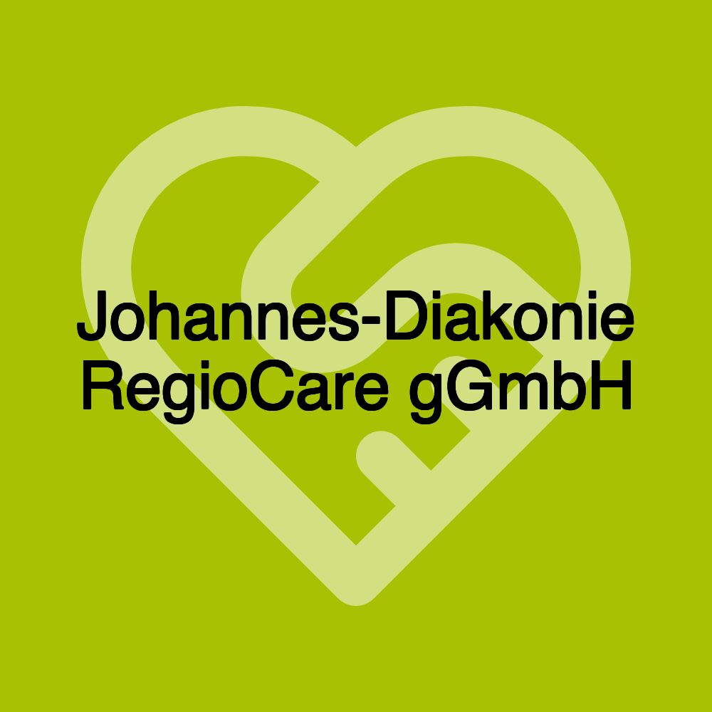 Johannes-Diakonie RegioCare gGmbH