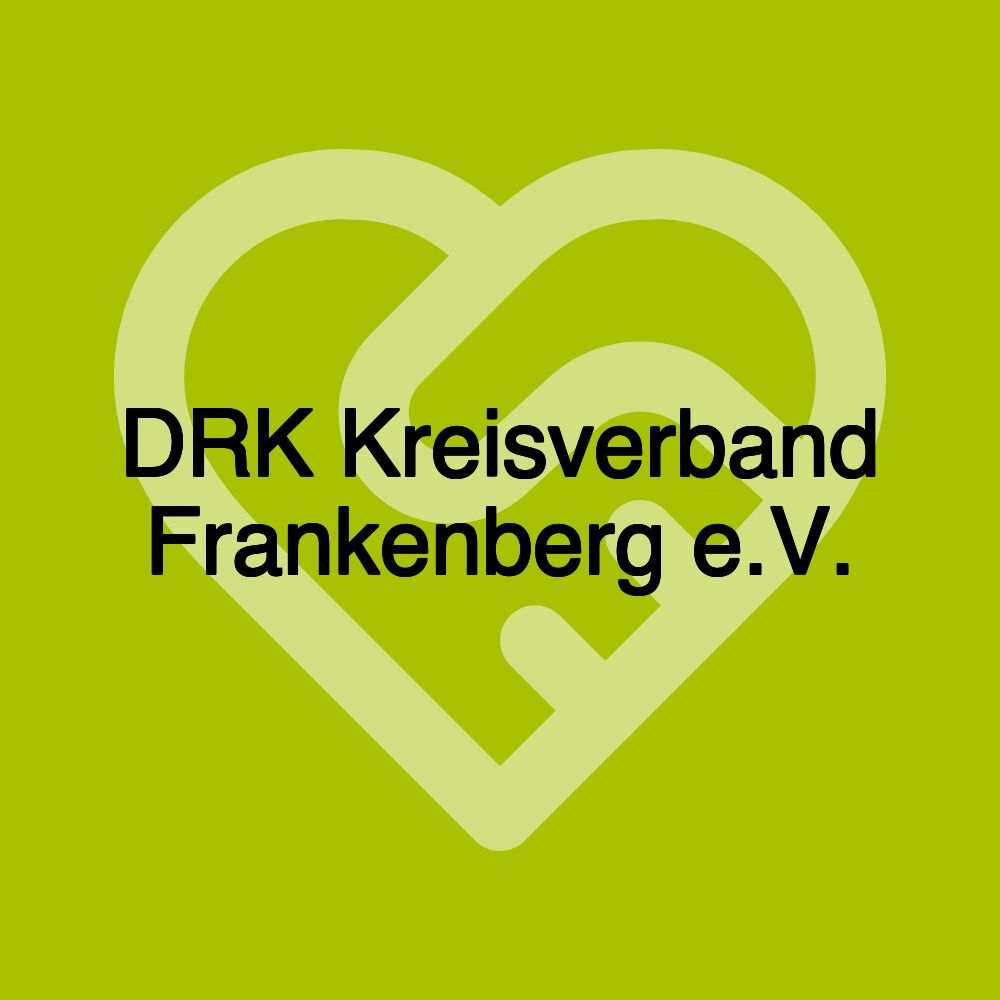 DRK Kreisverband Frankenberg e.V.