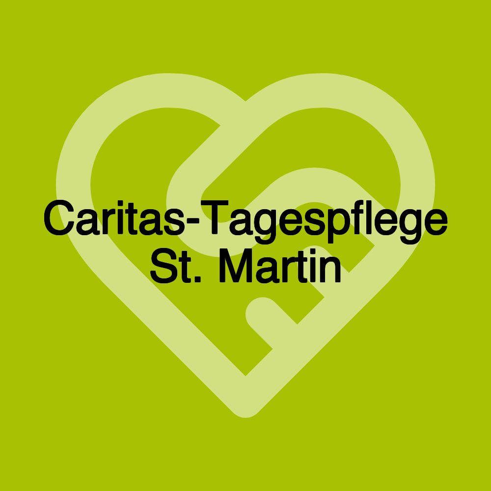 Caritas-Tagespflege St. Martin