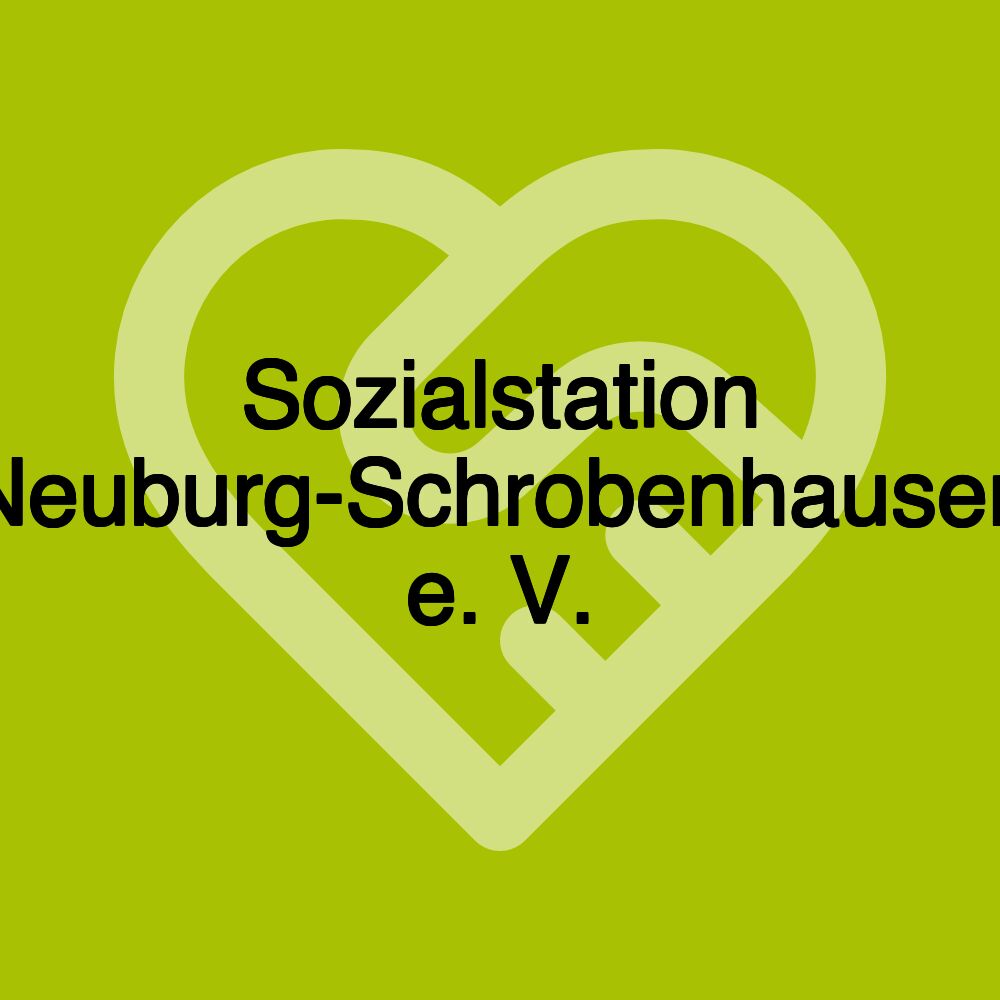 Sozialstation Neuburg-Schrobenhausen e. V.