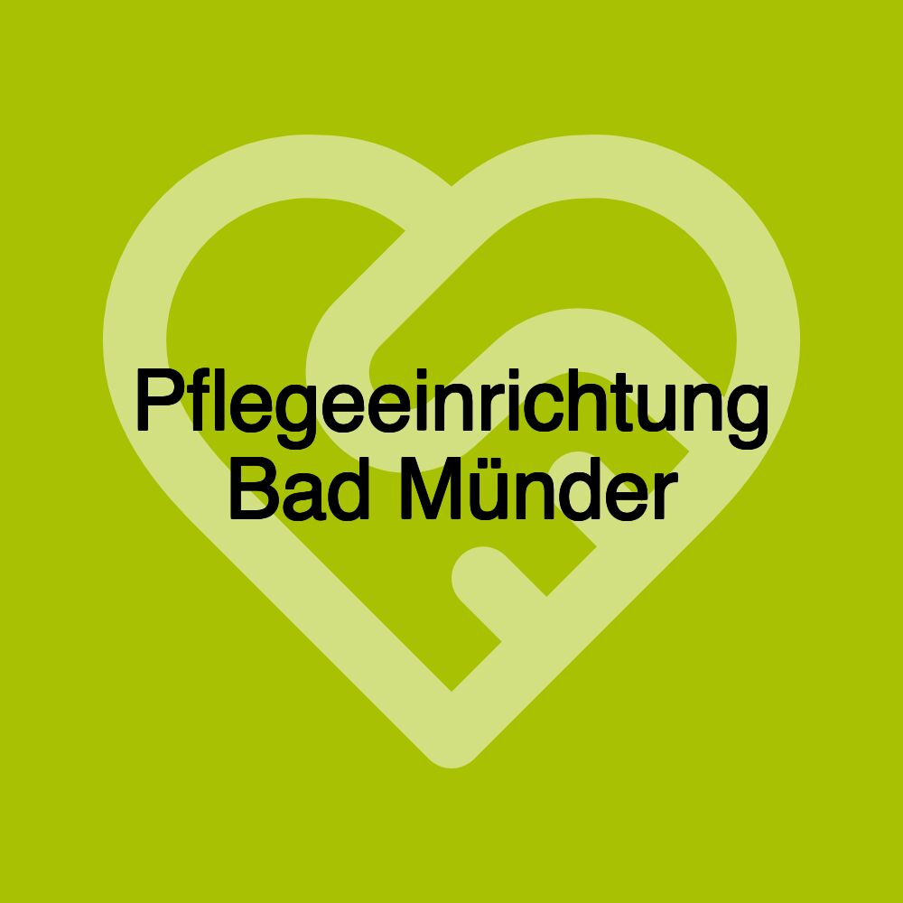 Pflegeeinrichtung Bad Münder