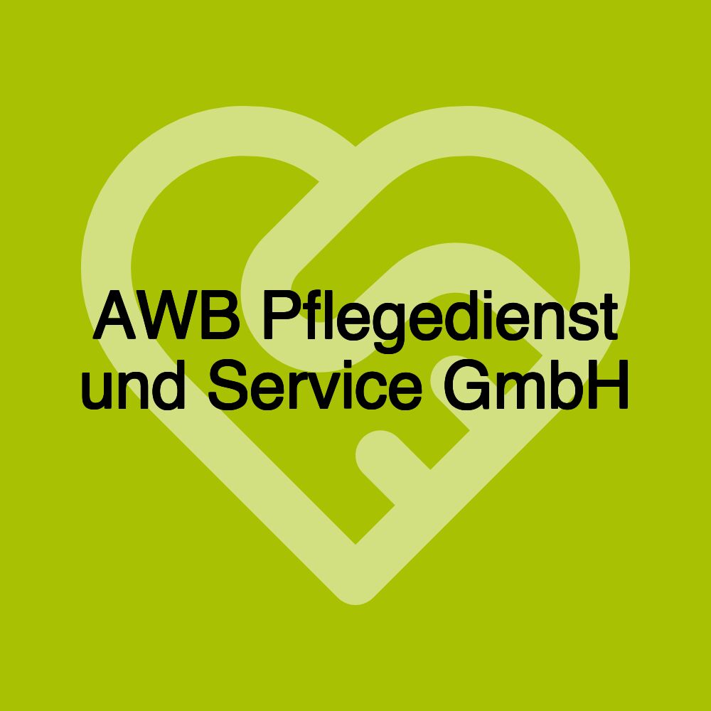 AWB Pflegedienst und Service GmbH