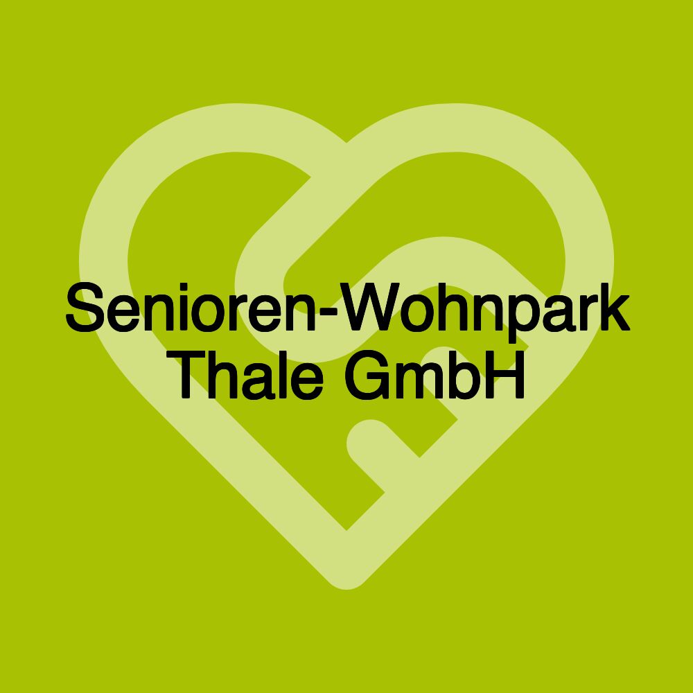 Senioren-Wohnpark Thale GmbH