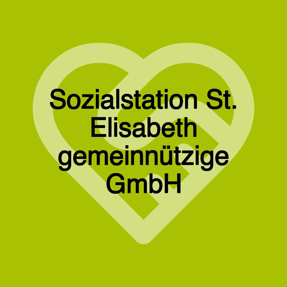 Sozialstation St. Elisabeth gemeinnützige GmbH