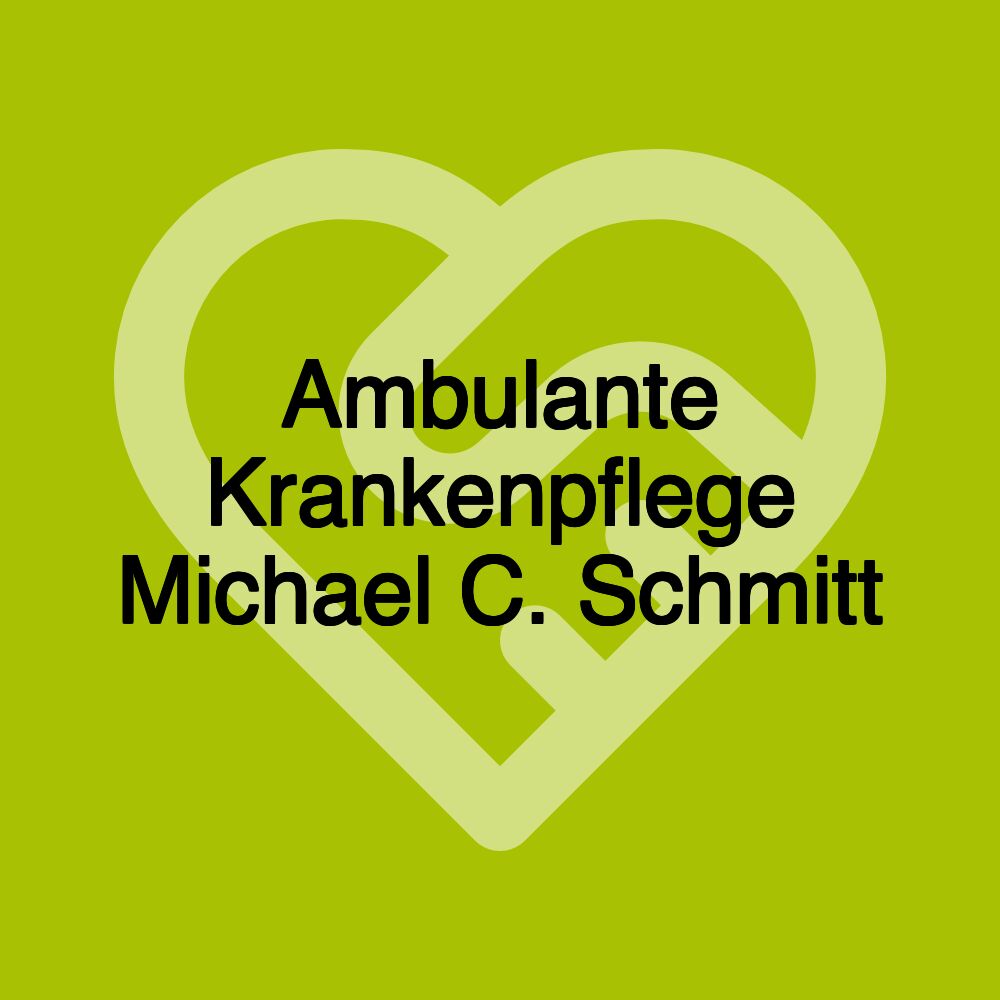 Ambulante Krankenpflege Michael C. Schmitt