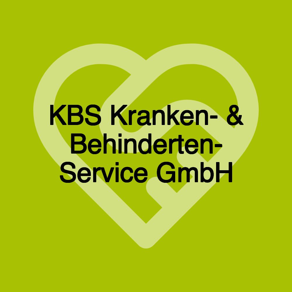 KBS Kranken- & Behinderten- Service GmbH