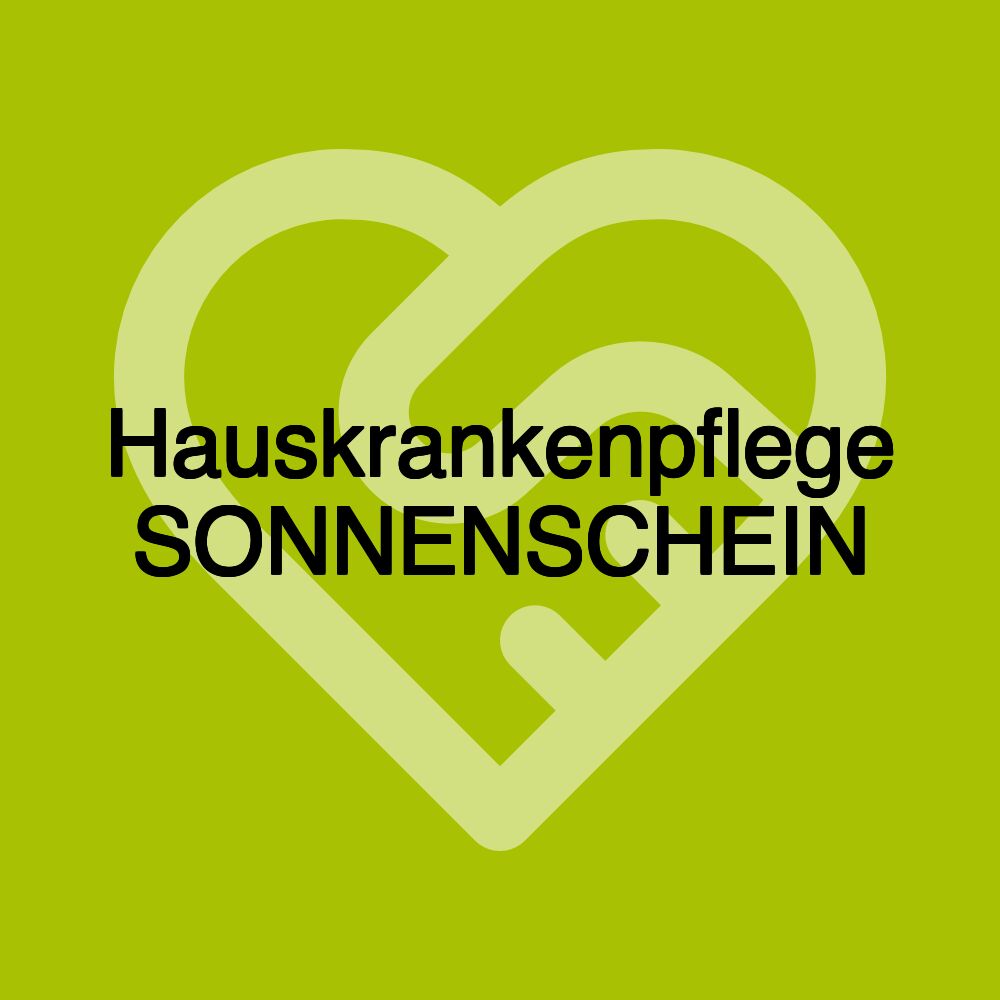 Hauskrankenpflege & Tagespflege Sonnenschein GmbH