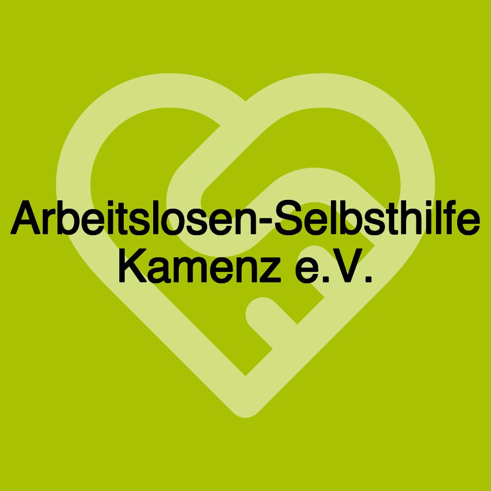 Arbeitslosen-Selbsthilfe Kamenz e.V.