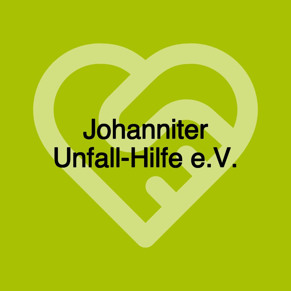 Johanniter Unfall-Hilfe e.V.