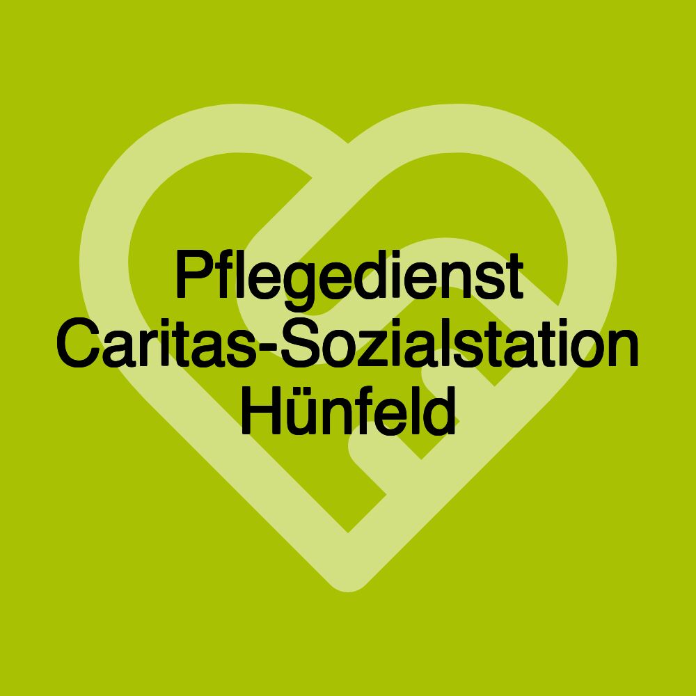 Pflegedienst Caritas-Sozialstation Hünfeld