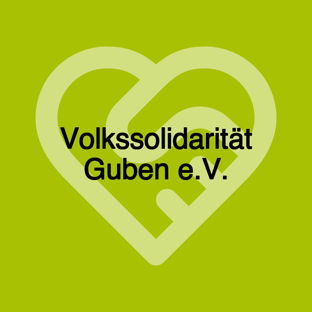 Volkssolidarität Guben e.V.