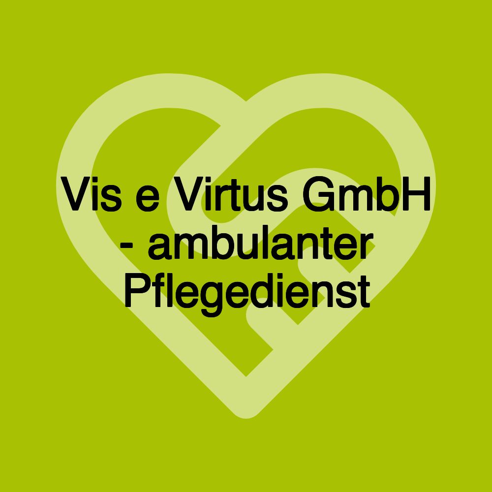 Vis e Virtus GmbH - ambulanter Pflegedienst