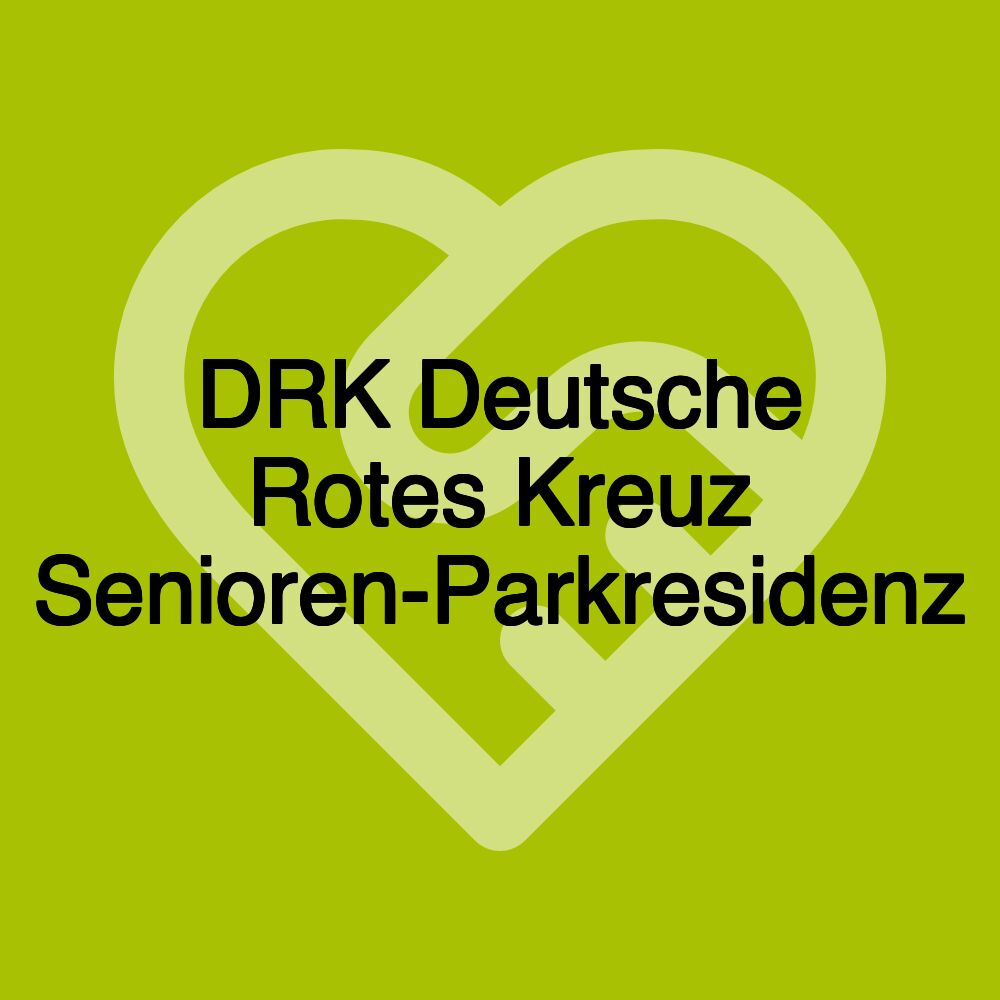 DRK Deutsche Rotes Kreuz Senioren-Parkresidenz