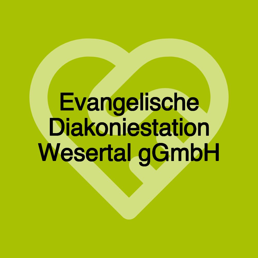 Evangelische Diakoniestation Wesertal gGmbH