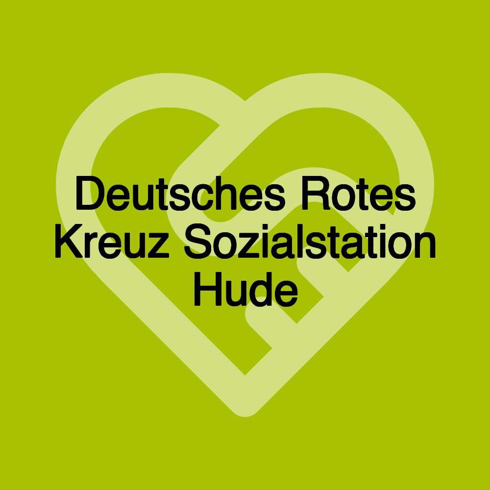 Deutsches Rotes Kreuz Sozialstation Hude