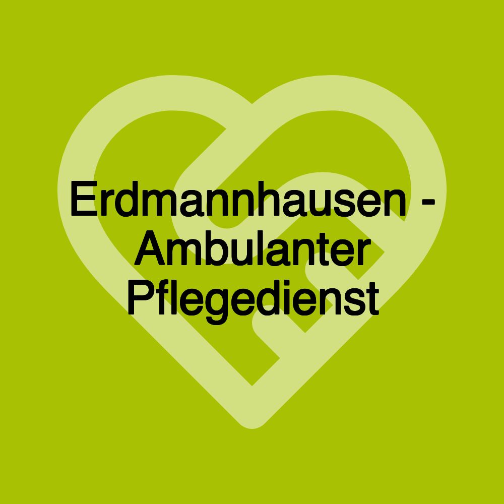 Erdmannhausen - Ambulanter Pflegedienst