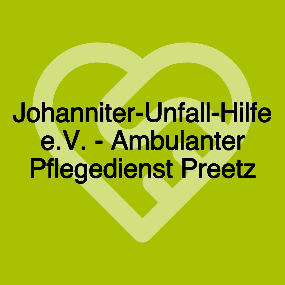 Johanniter-Unfall-Hilfe e.V. - Ambulanter Pflegedienst Preetz