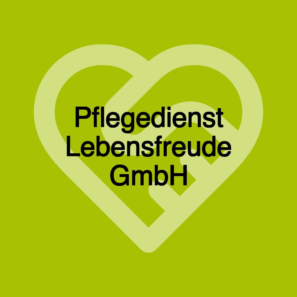 Pflegedienst Lebensfreude GmbH