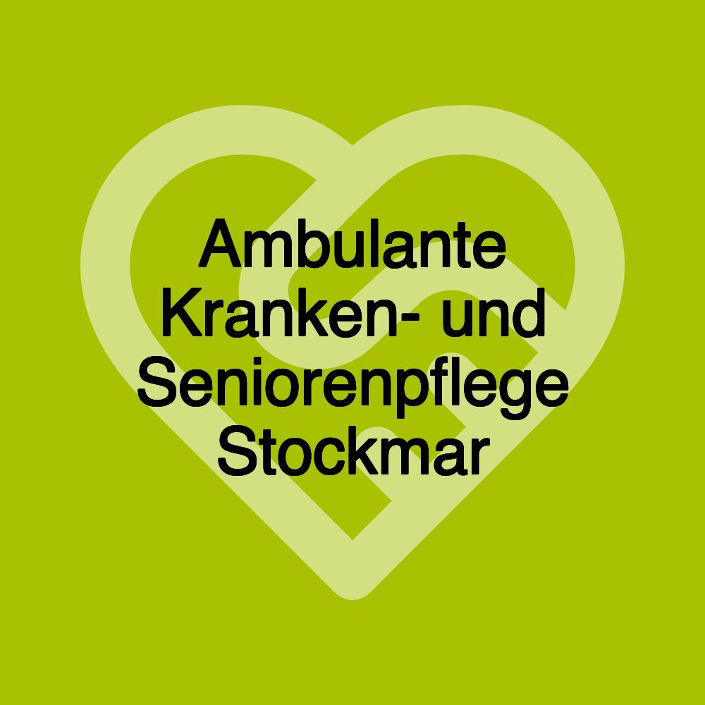 Pflegedienst Stockmar