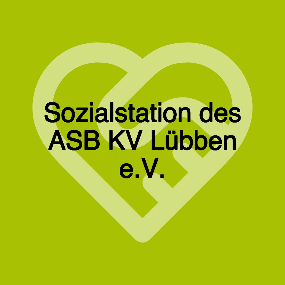 Sozialstation des ASB KV Lübben e.V.