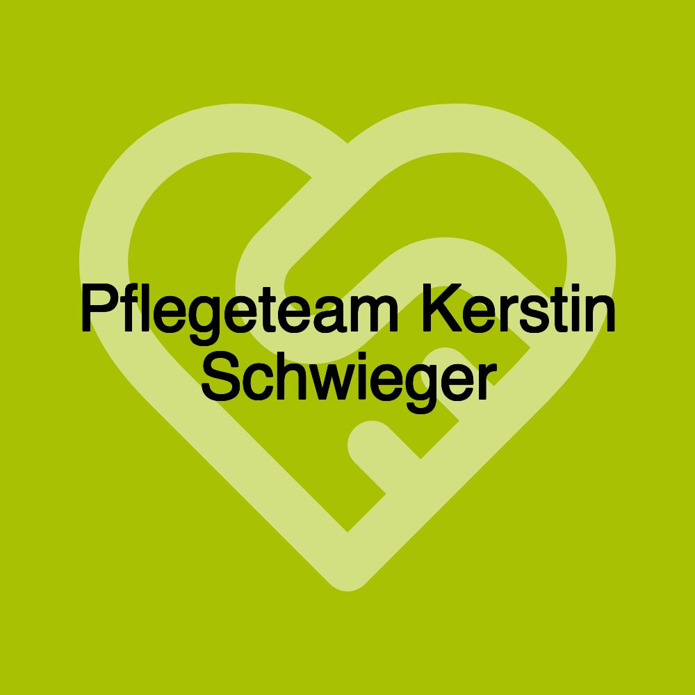 Pflegeteam Kerstin Schwieger