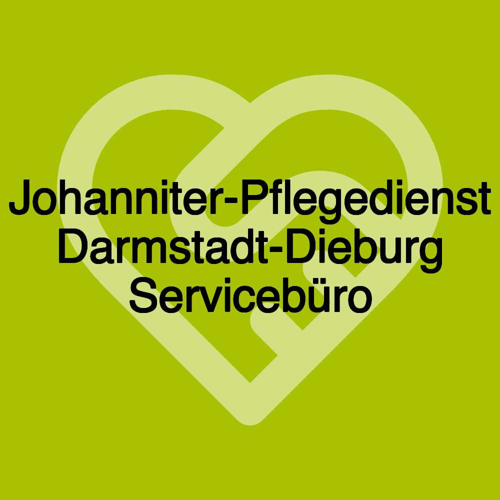 Johanniter-Pflegedienst Darmstadt-Dieburg Servicebüro