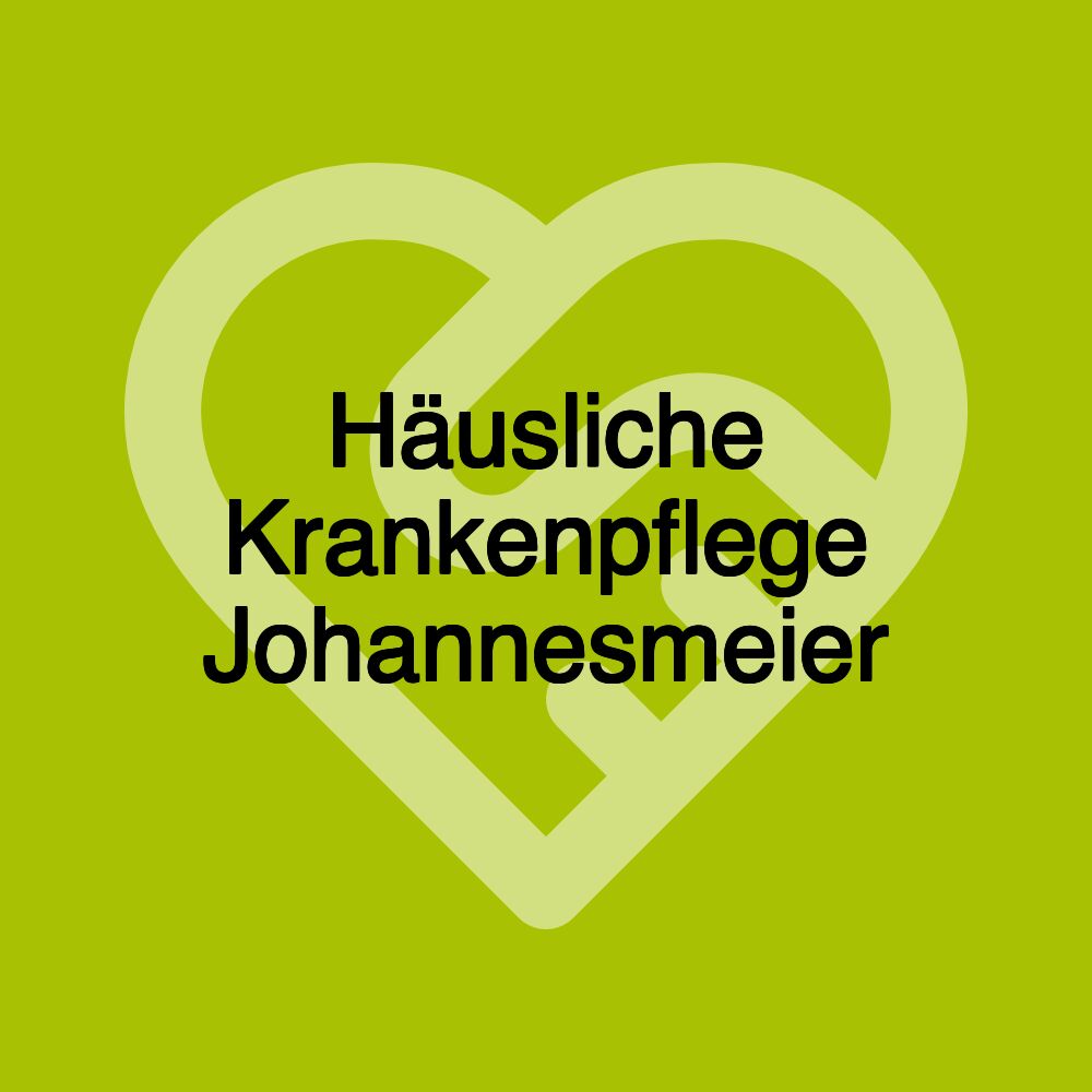 Häusliche Krankenpflege Johannesmeier