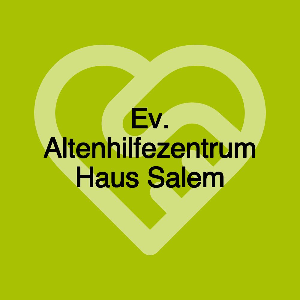 Ev. Altenhilfezentrum Haus Salem