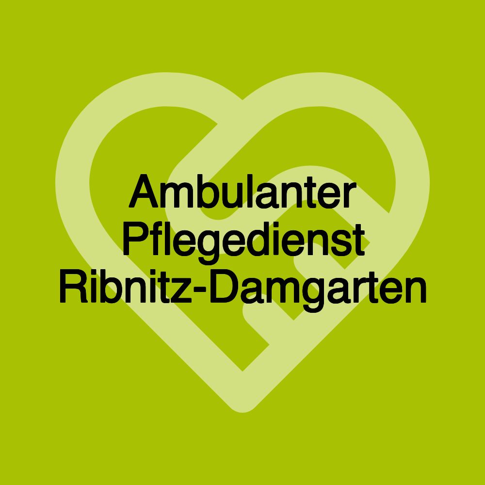 Ambulanter Pflegedienst Ribnitz-Damgarten