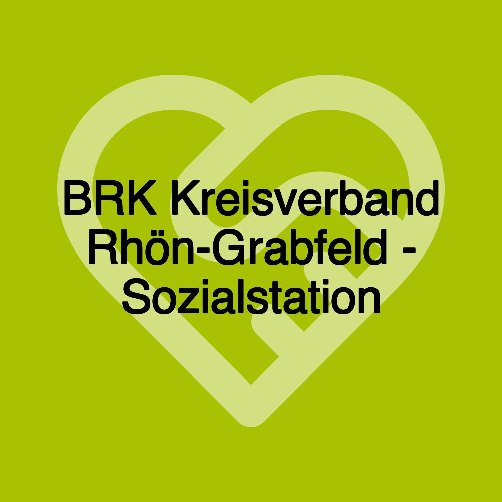 BRK Kreisverband Rhön-Grabfeld - Sozialstation